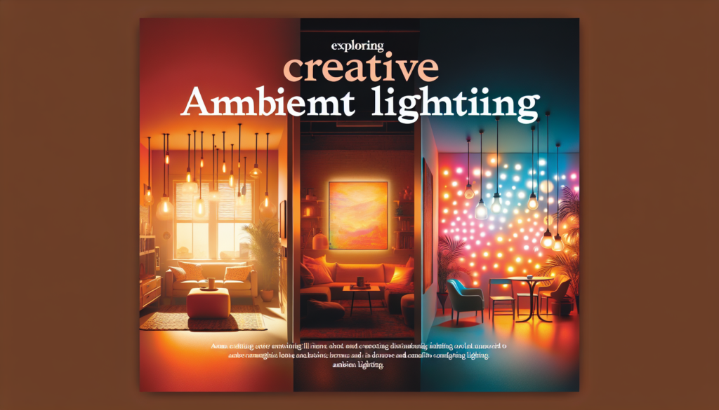 Exploring Creative Ambient Lighting