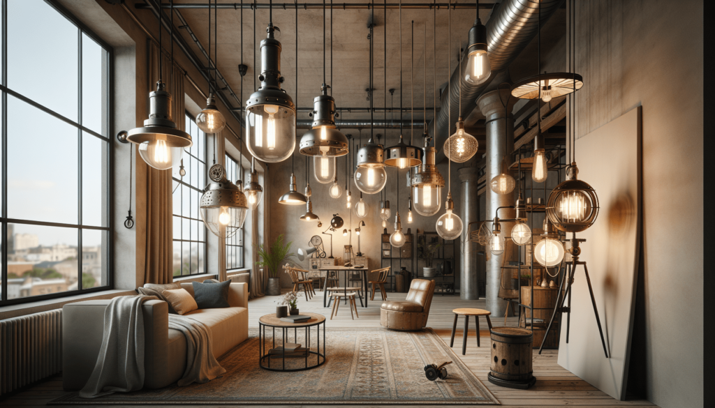 Illuminate Your Space with Industrial Chic Lighting