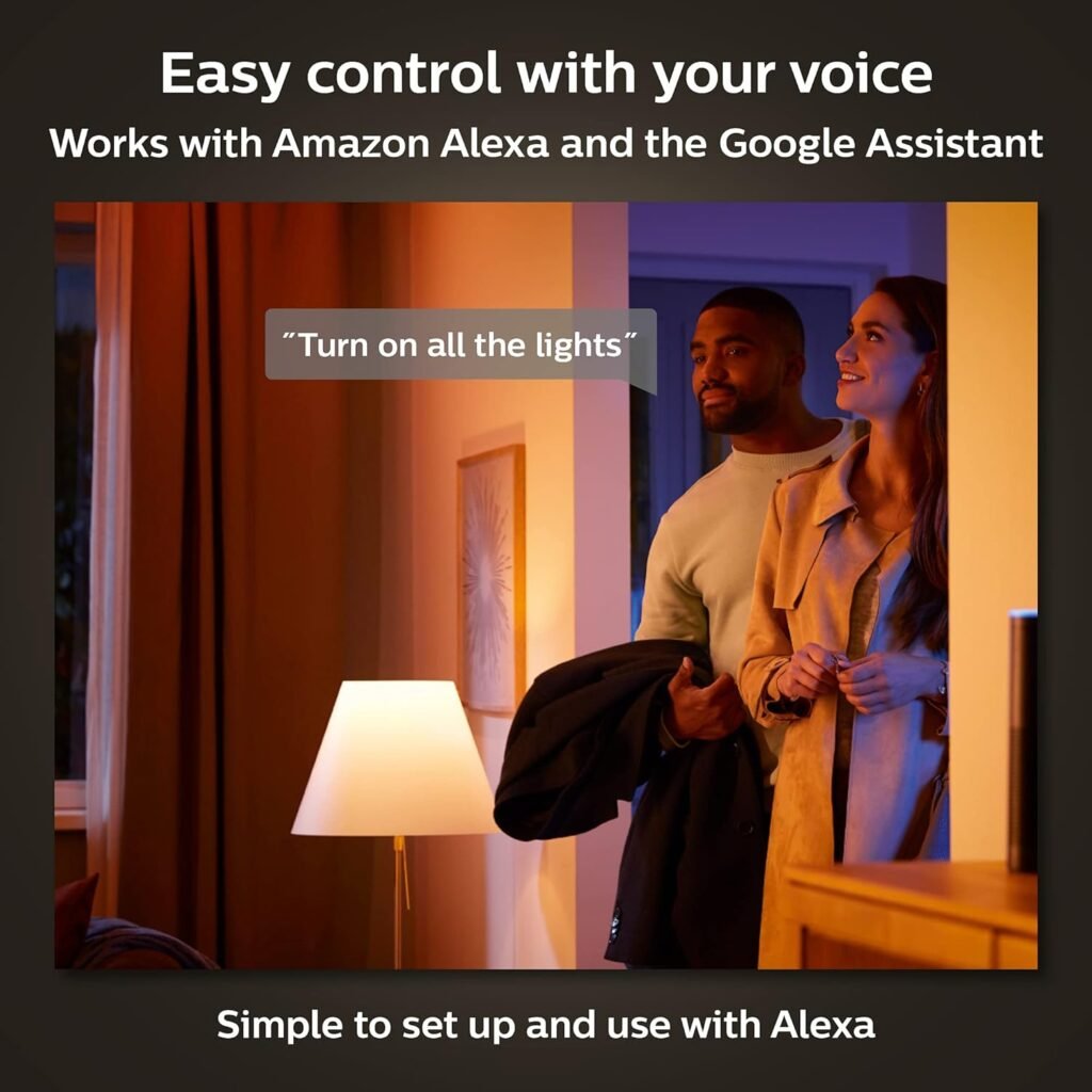 Philips Hue Iris Smart Table Lamp, White - White and Color Ambiance LED Color-Changing Light - 1 Pack - Control with Hue App - Works with Alexa, Google Assistant, and Apple Homekit