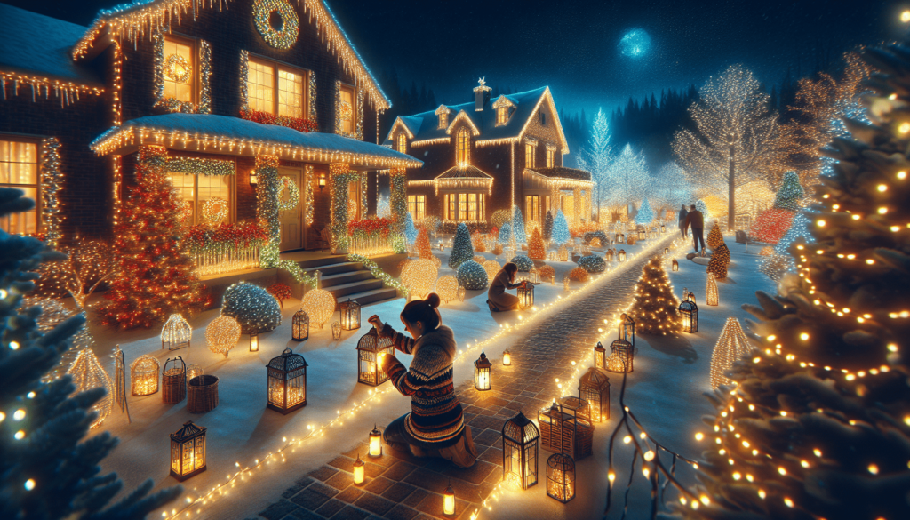 Creating a Festive Atmosphere with Outdoor Christmas Lighting